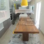 Cozinha em quartzo branco